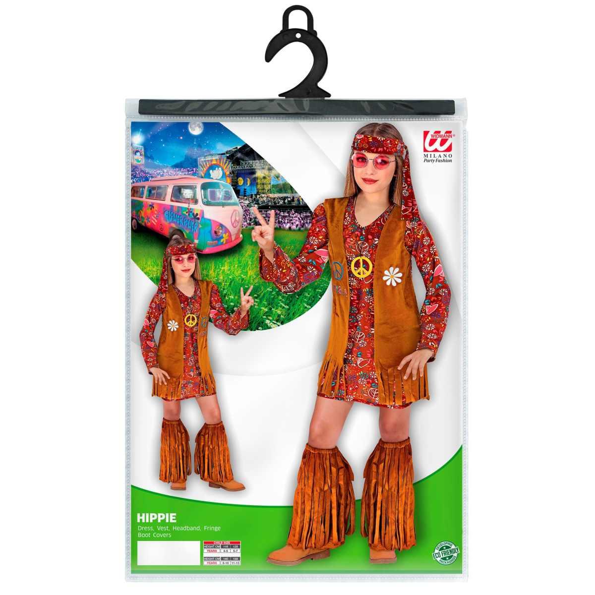 Costume anni 70 80 hippie girl