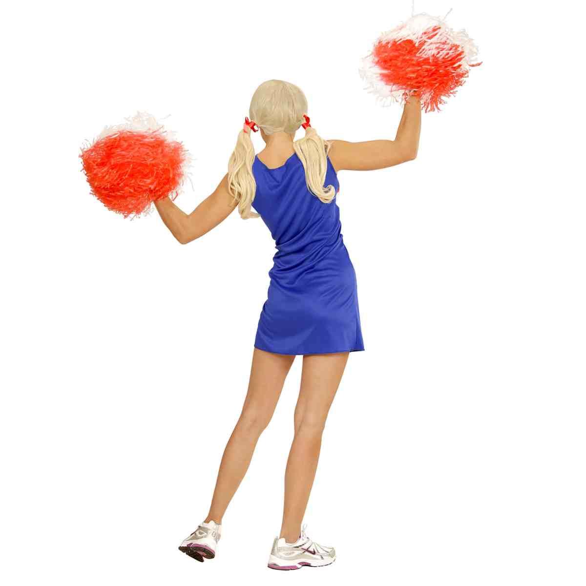 Costume cheerleader blu