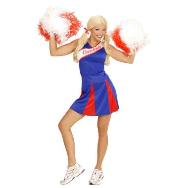 Costume cheerleader blu