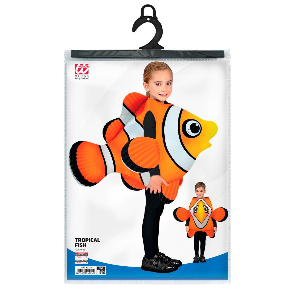 Costume pesce tropicale nemo