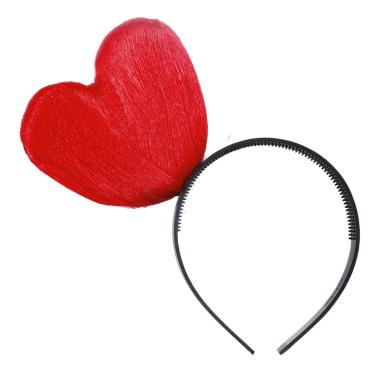 Cerchietto cuore rosso
