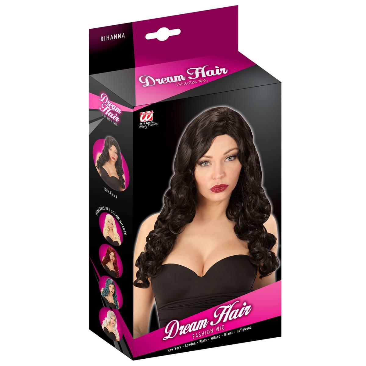 Parrucca dream rihanna nera mossa