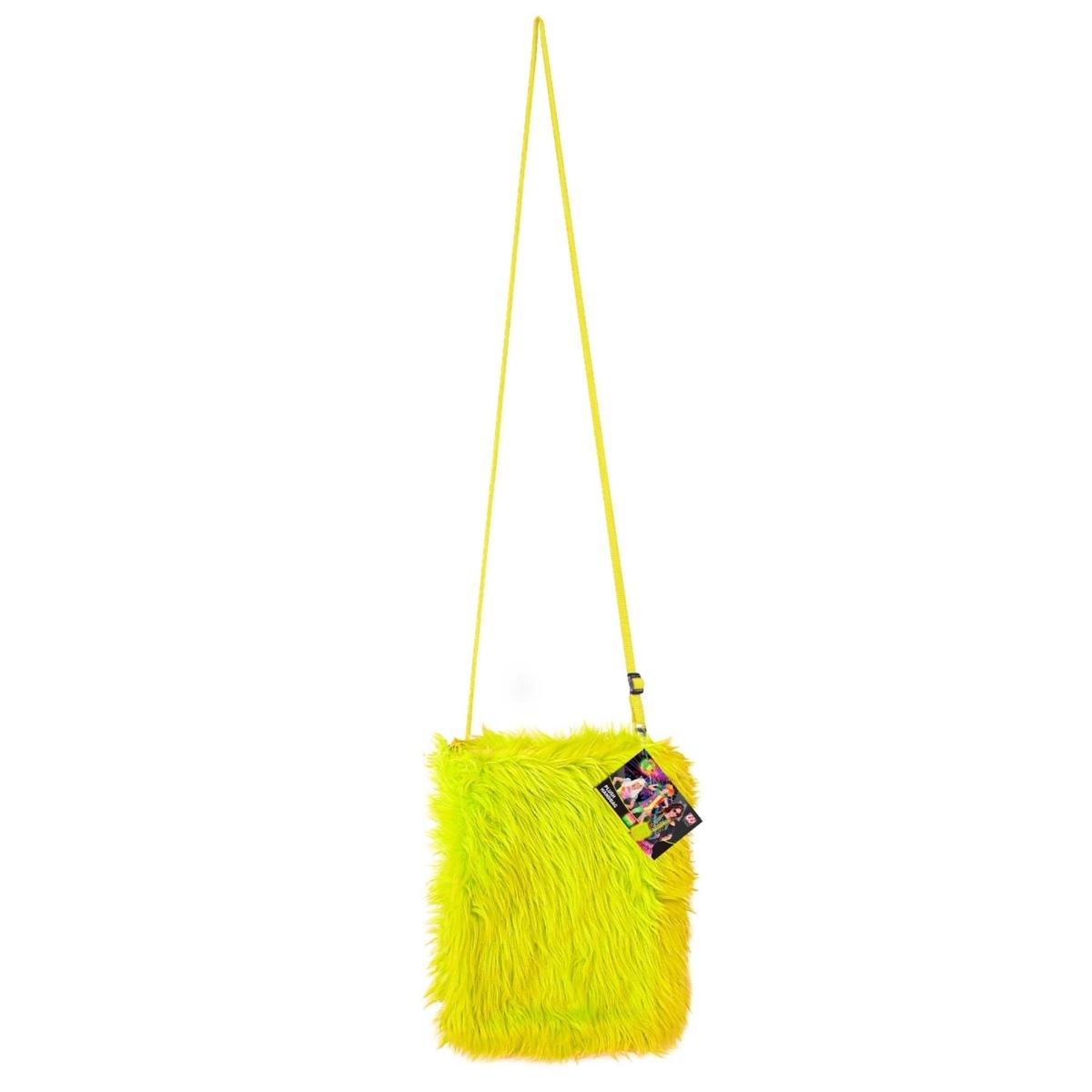 Borsa pelosa giallo fluo