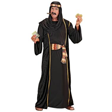 Costume arabo sceicco nero