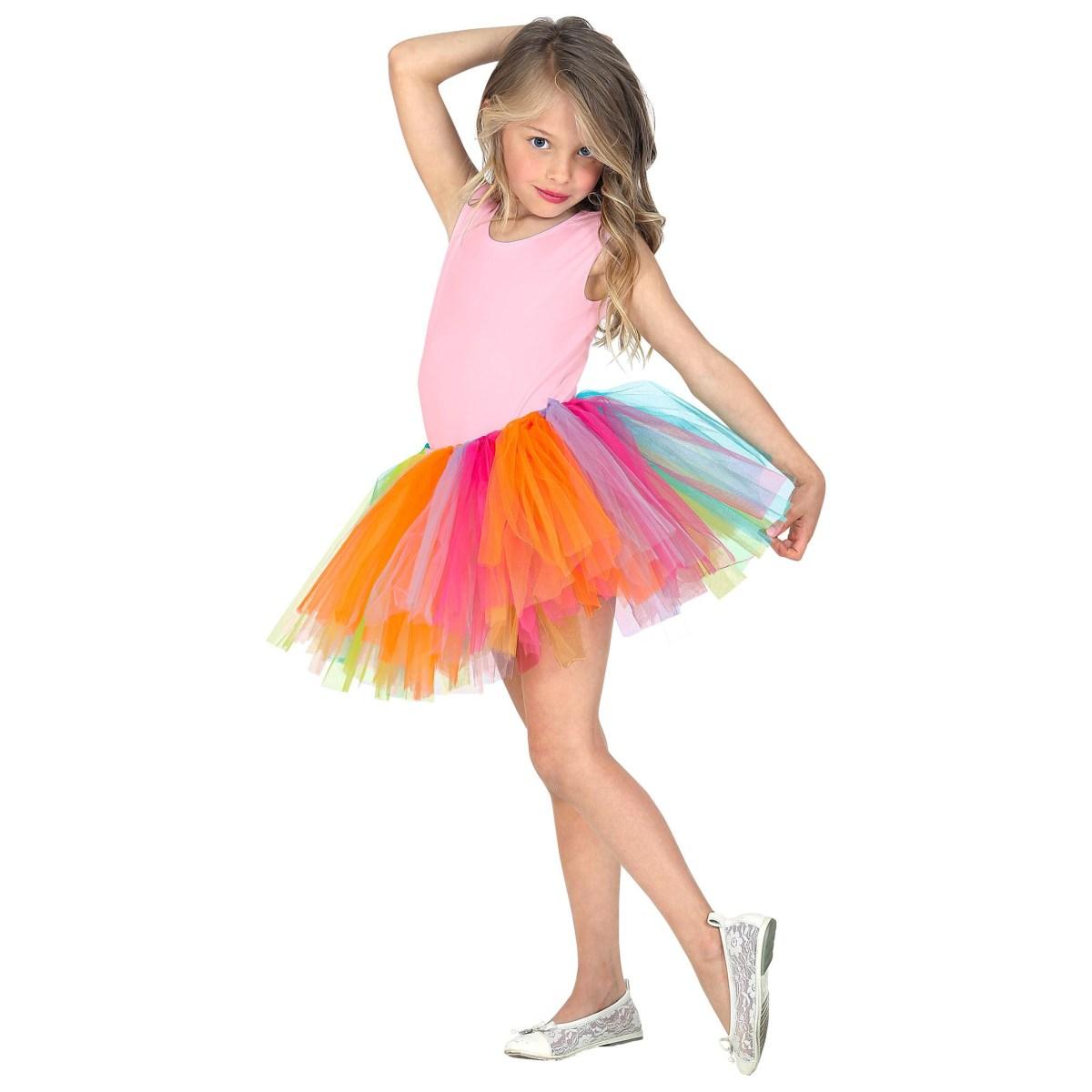 Gonna tulle multicolor