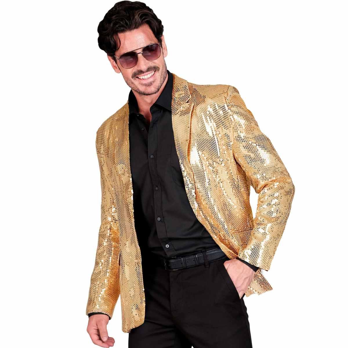 Giacca oro paillettes