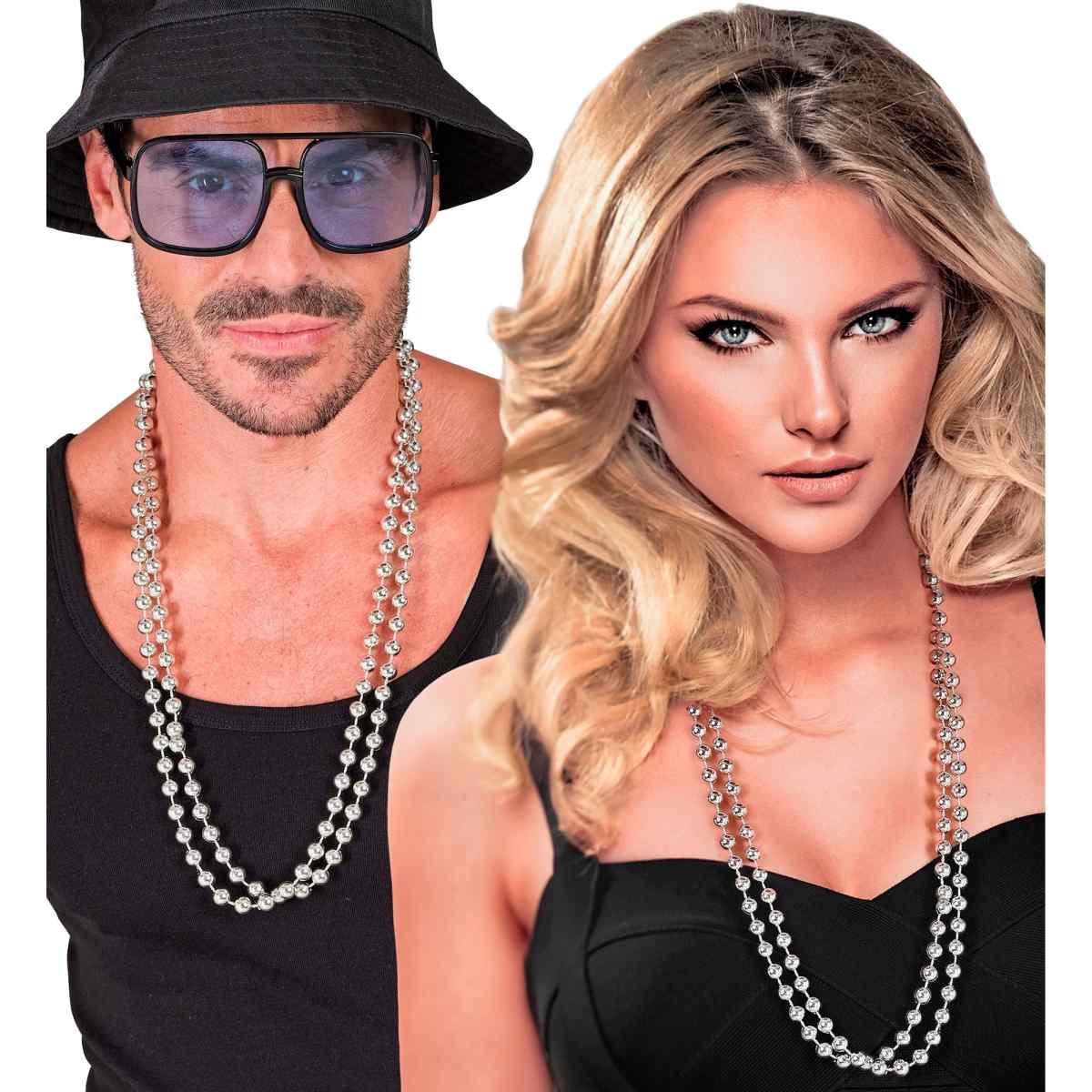 Collana perle argento Set 2 pz