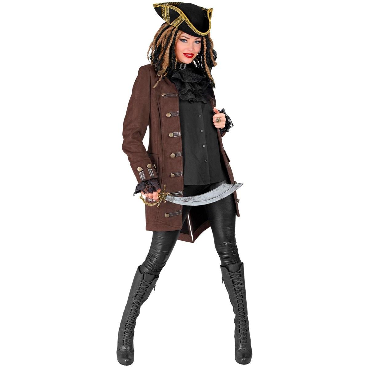 Giacca pirata marrone