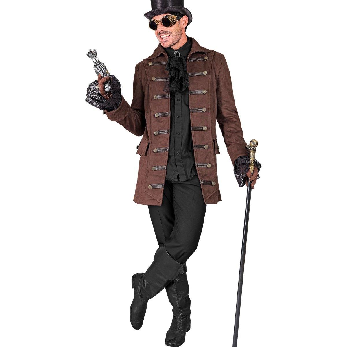 Costume giacca pirata marrone