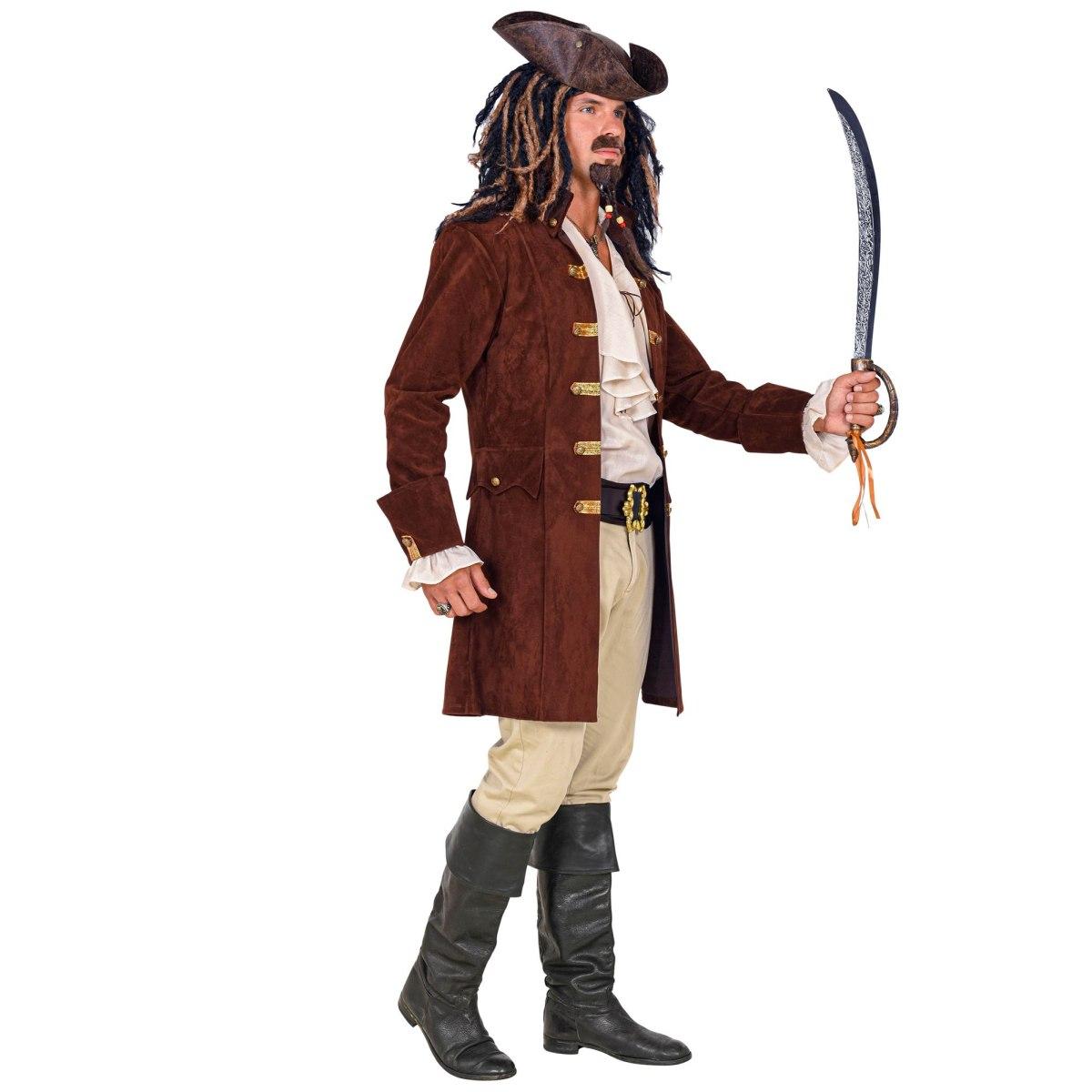 Giacca pirata marrone