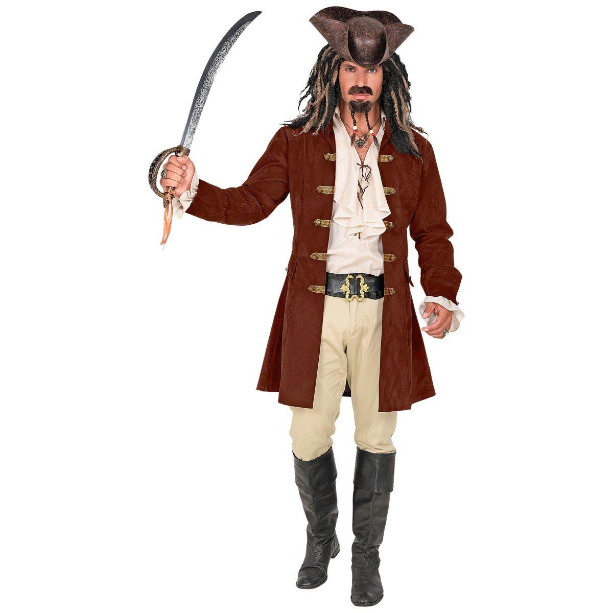 Giacca pirata marrone