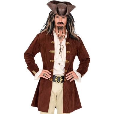 Giacca pirata marrone