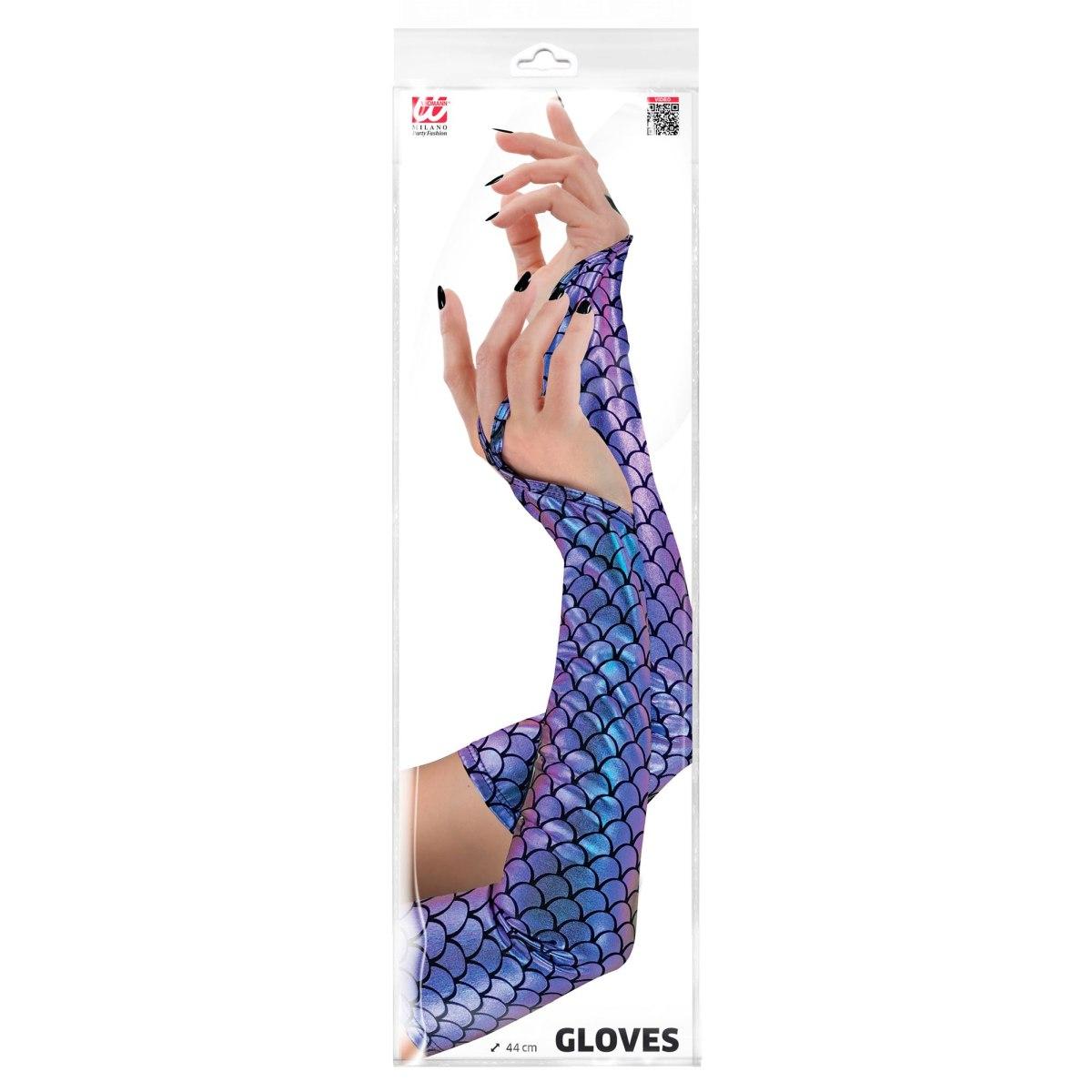 Guanti sirena lunghi infradito