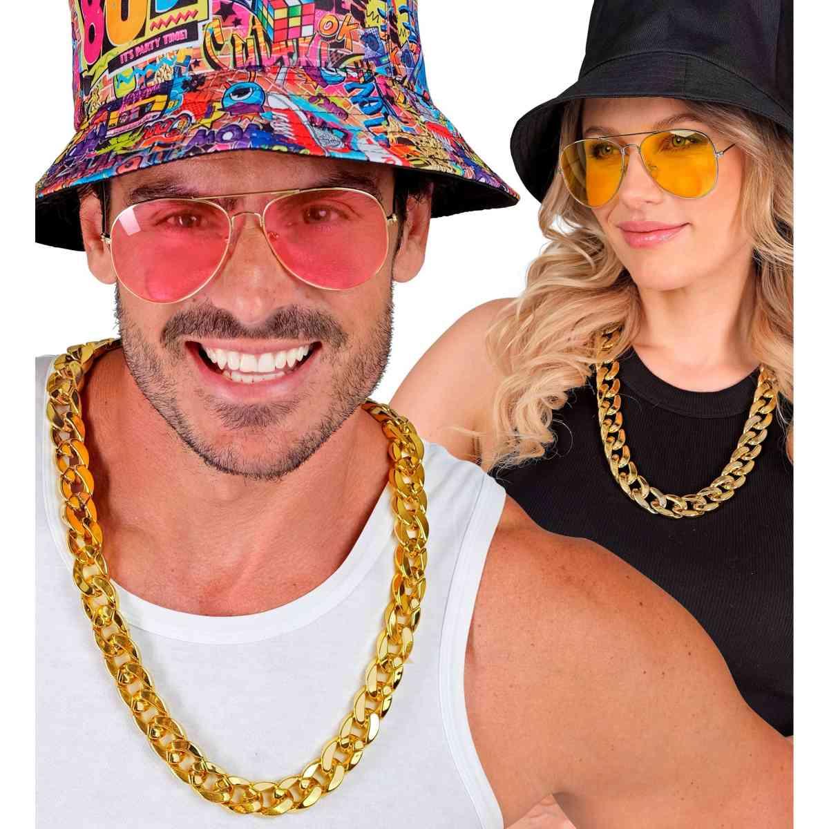 Collana metallo catena oro abs