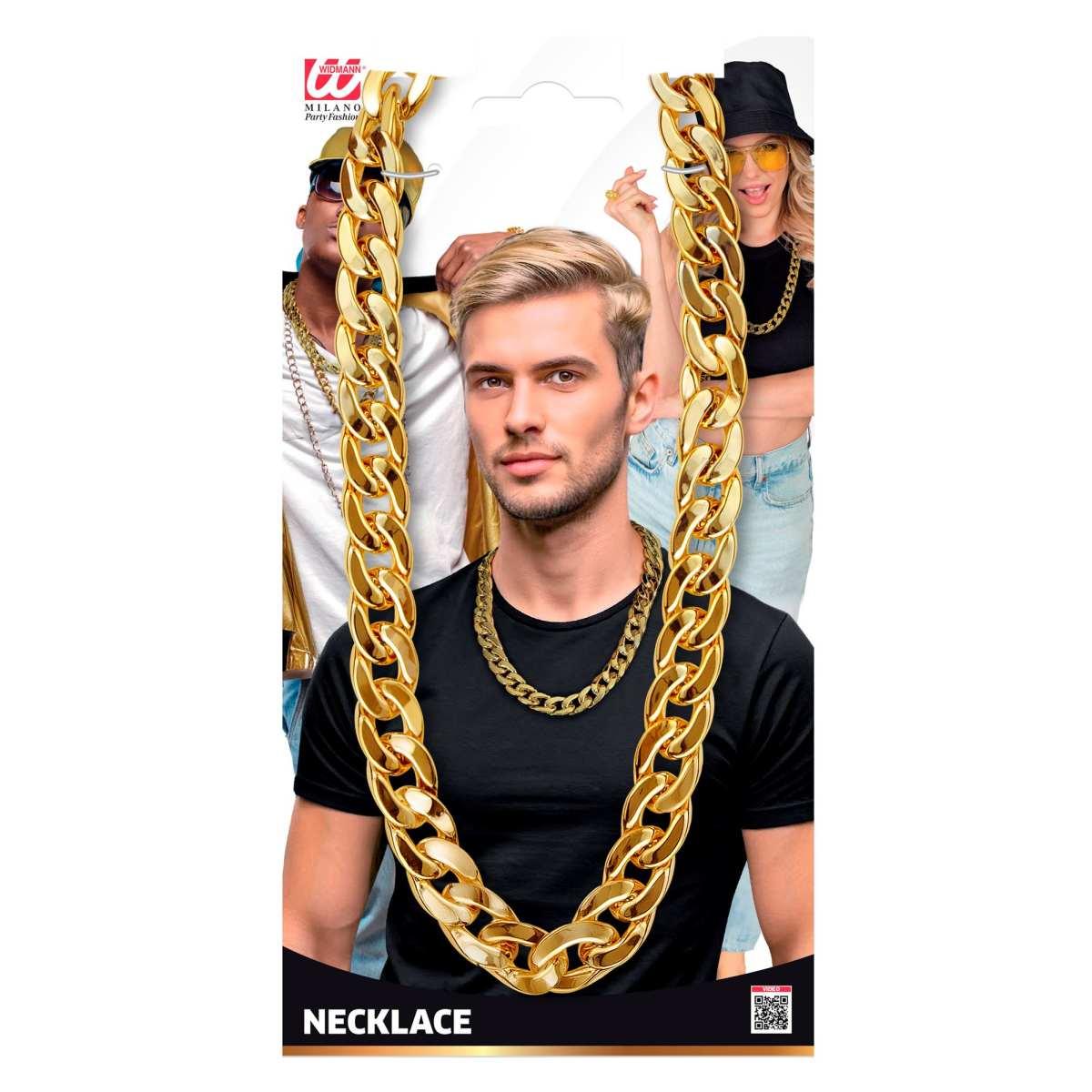 Collana metallo catena oro abs
