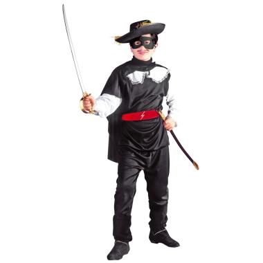 Costume zorro nero