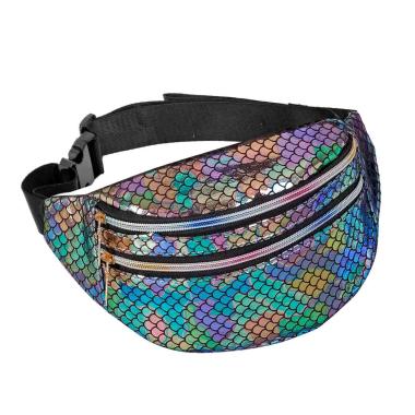 Borsa marsupio squame olografico