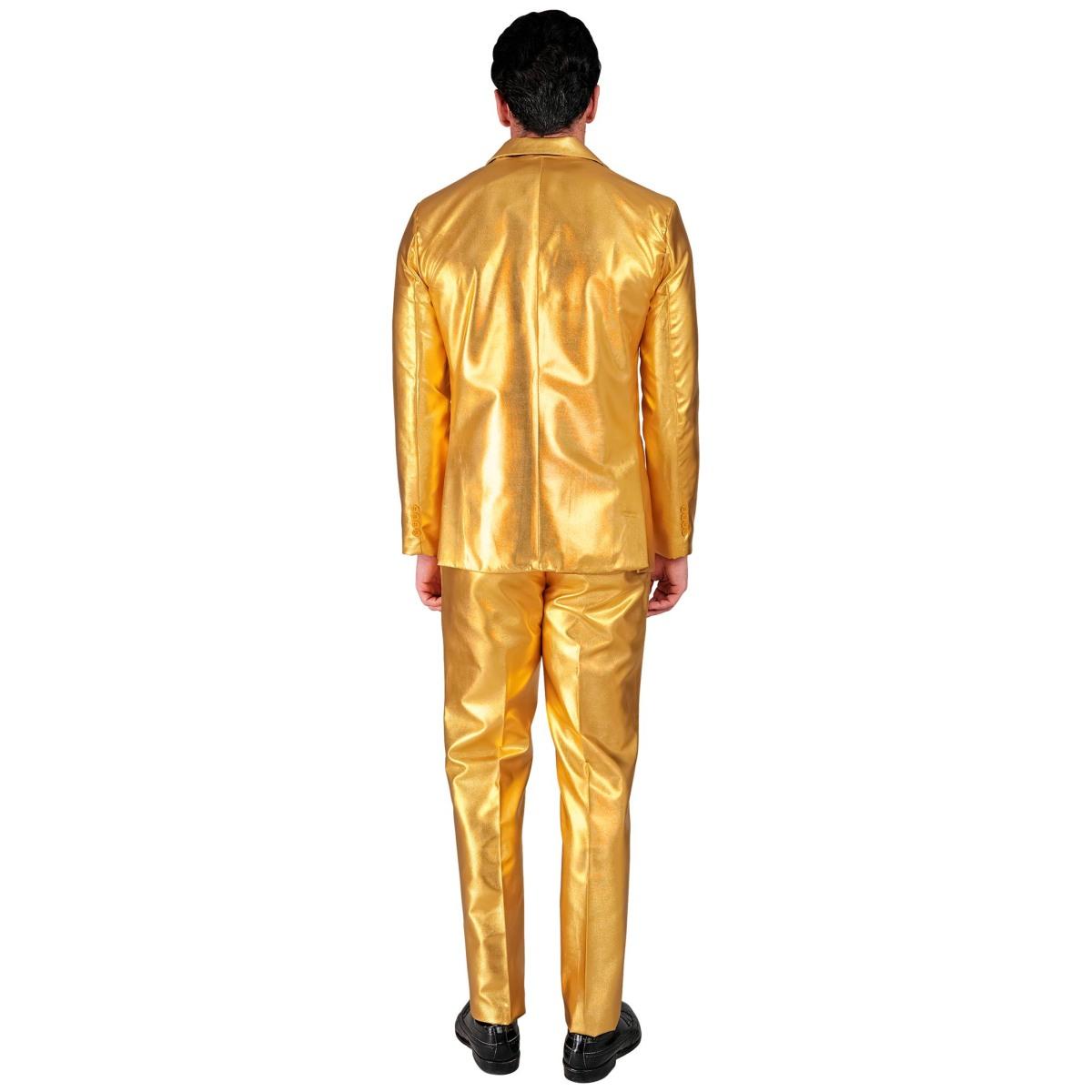 Costume completo party disco oro