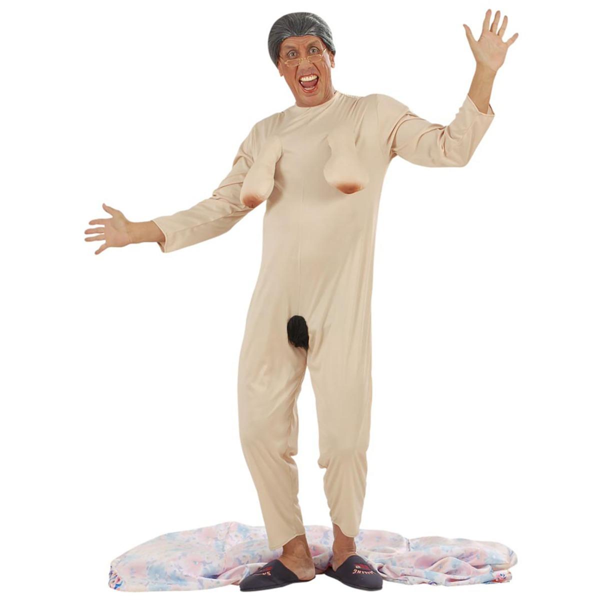 Costume nonnina esibizionista
