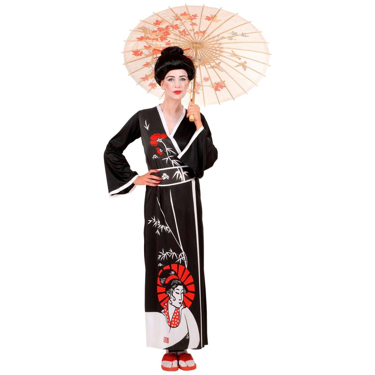 Costume geisha nero