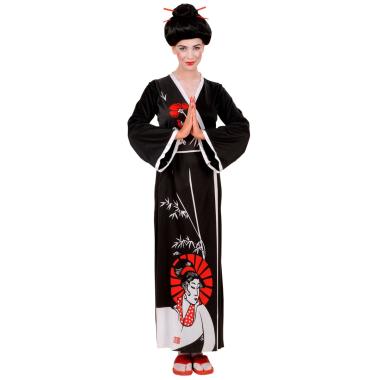Costume geisha nero