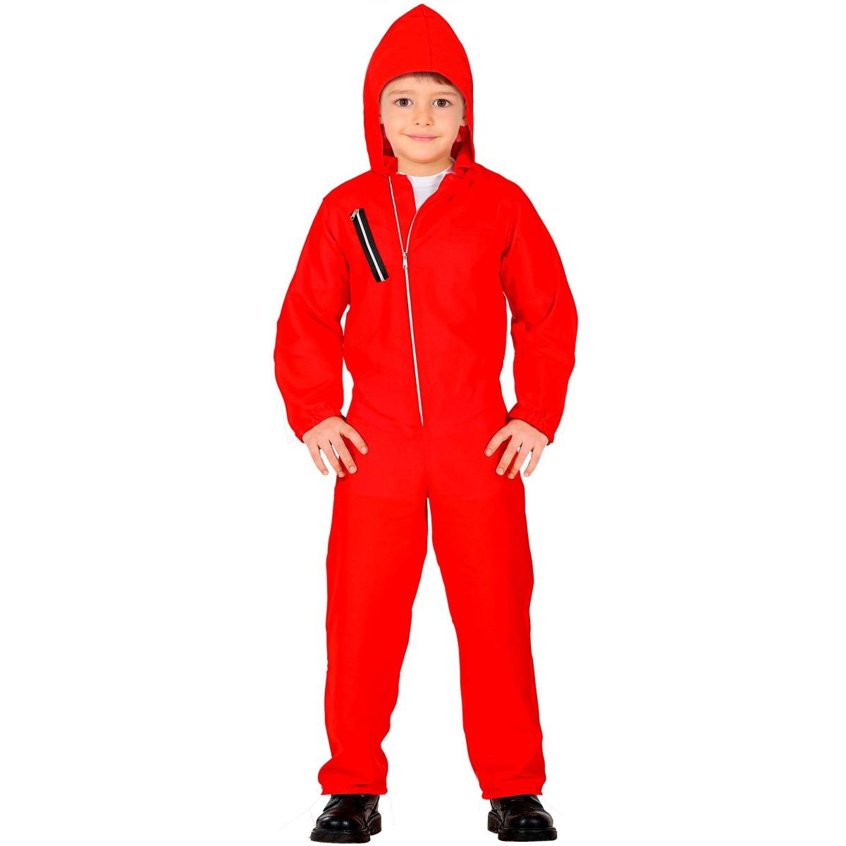 Costume tuta ladro rossa