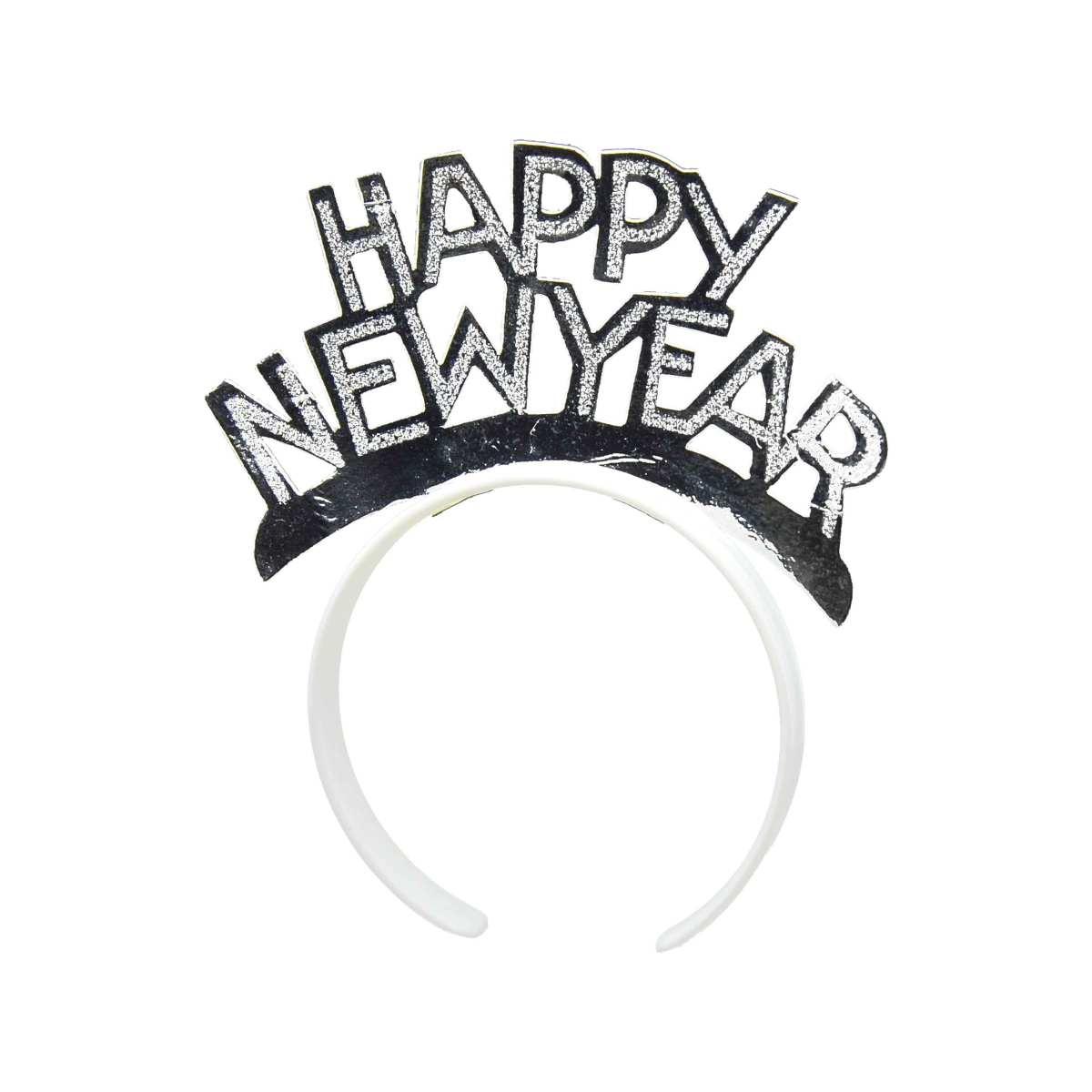 Cerchietto happy new year 6 colori