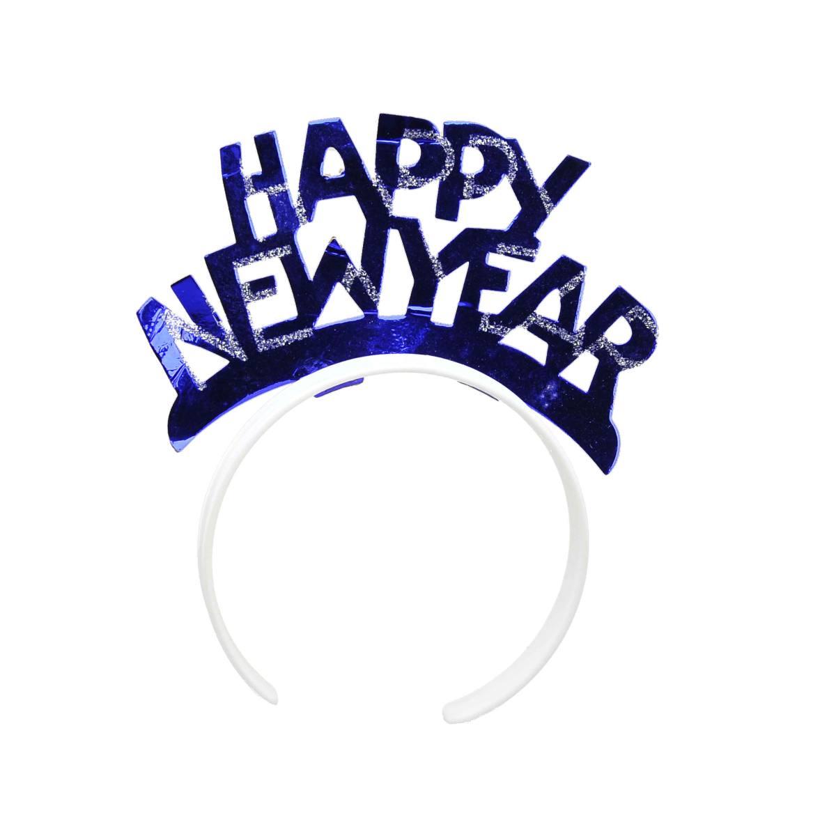 Cerchietto happy new year 6 colori