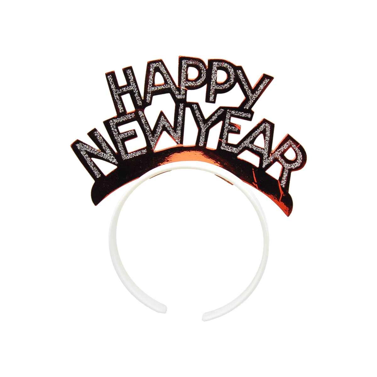 Cerchietto happy new year 6 colori