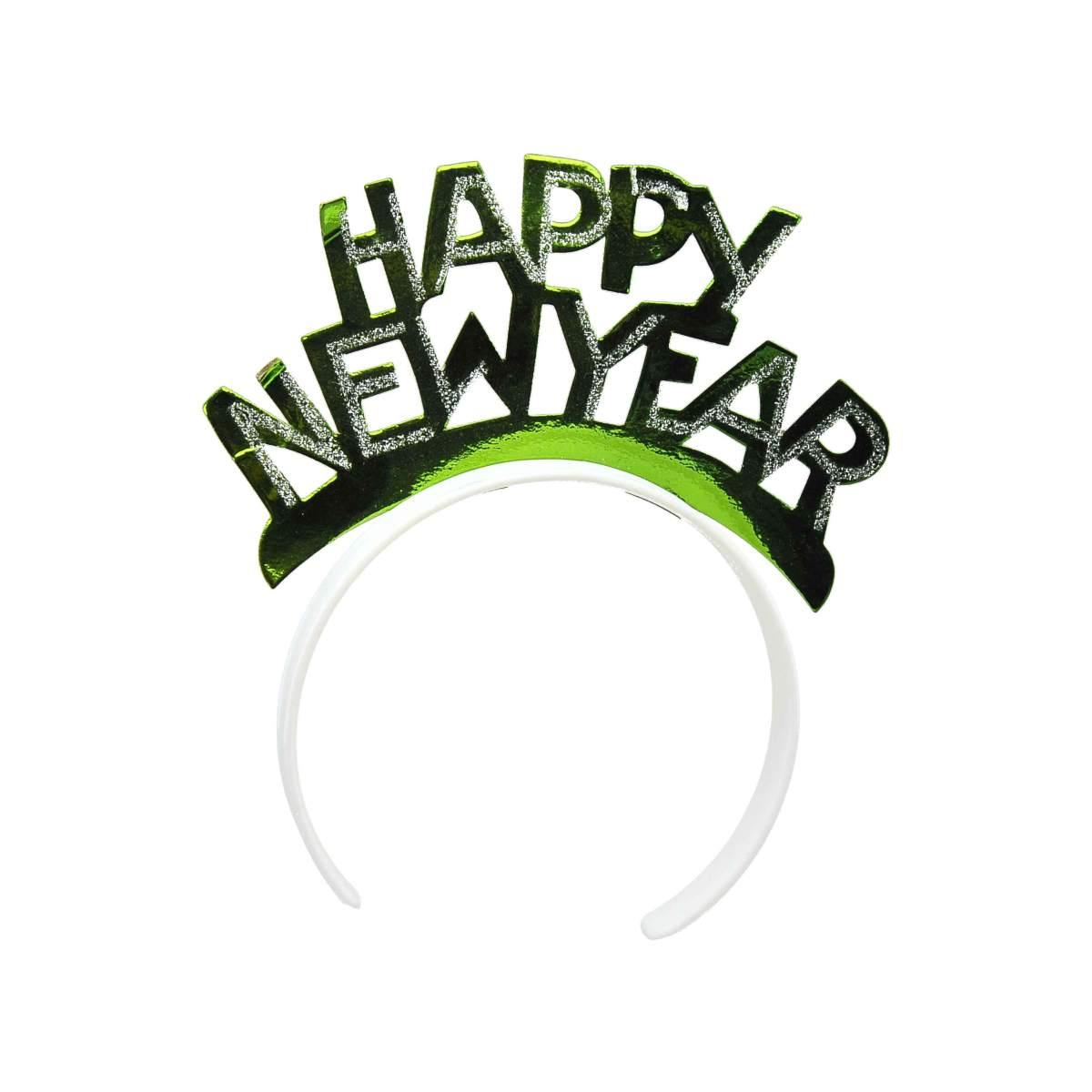 Cerchietto happy new year 6 colori