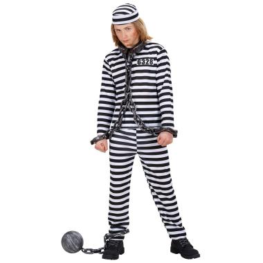 Costume carcerato righe