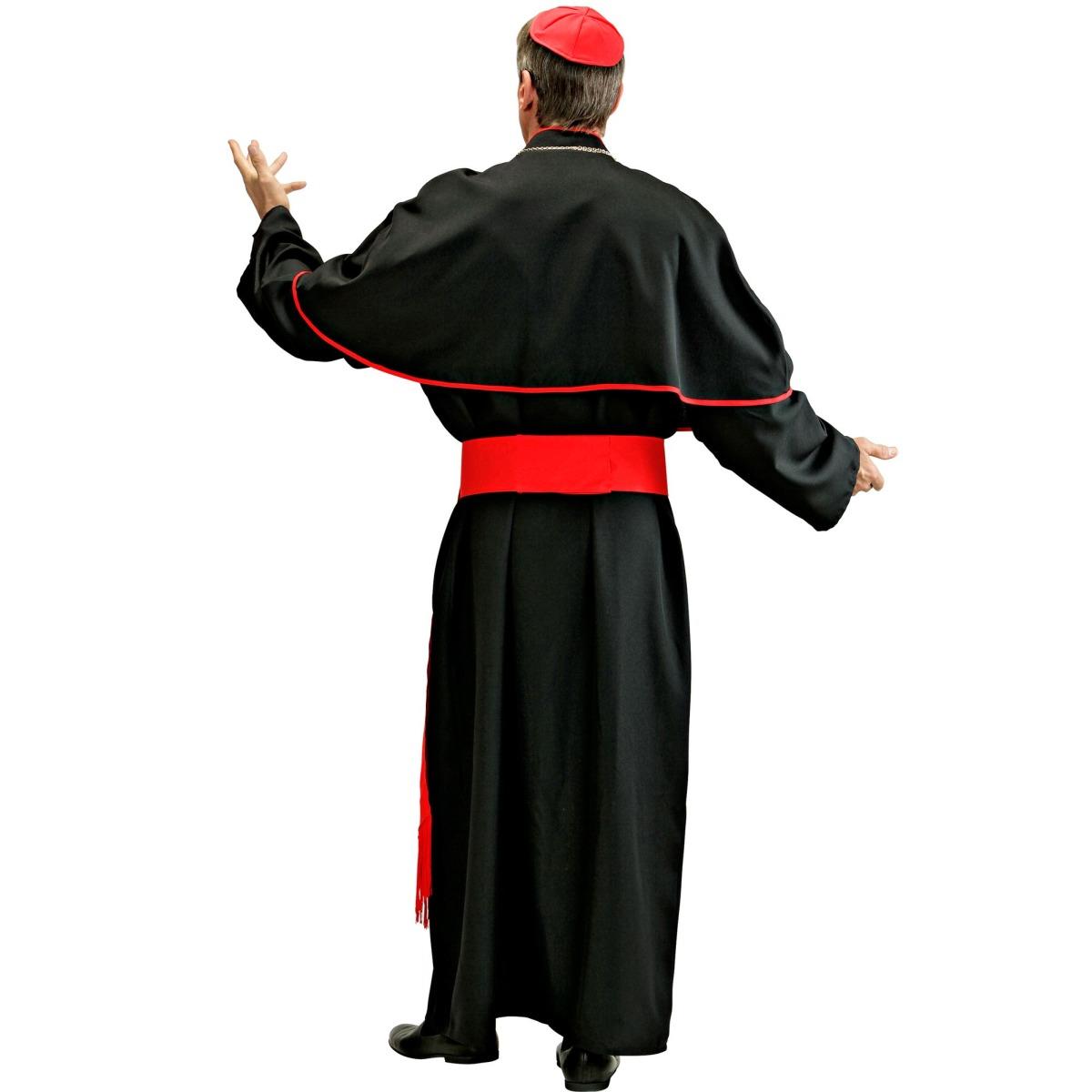 Costume cardinale nero rosso