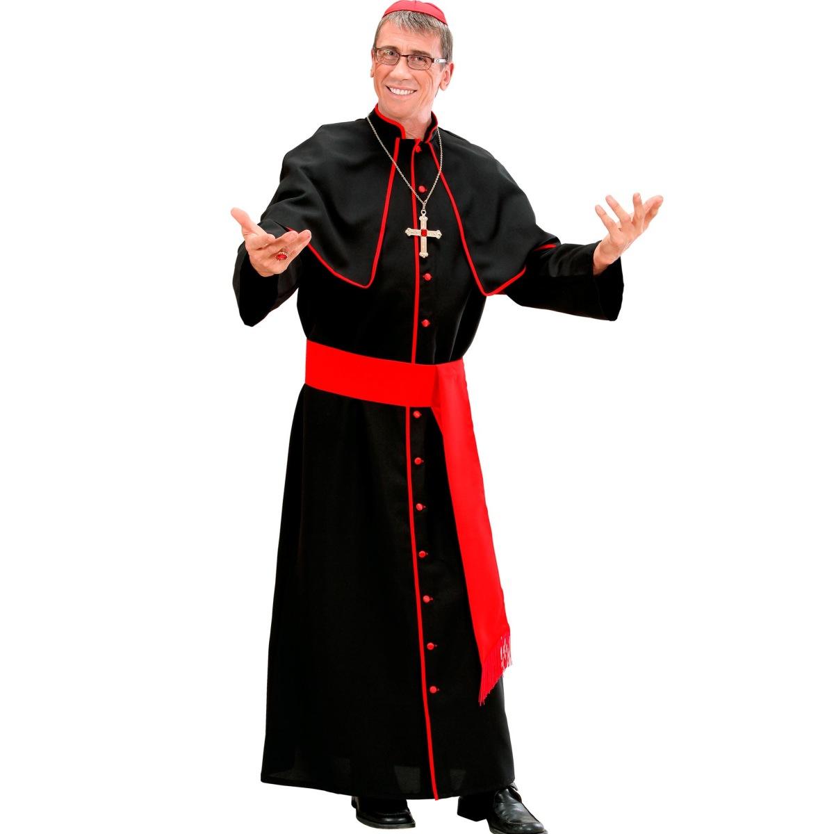 Costume cardinale nero rosso