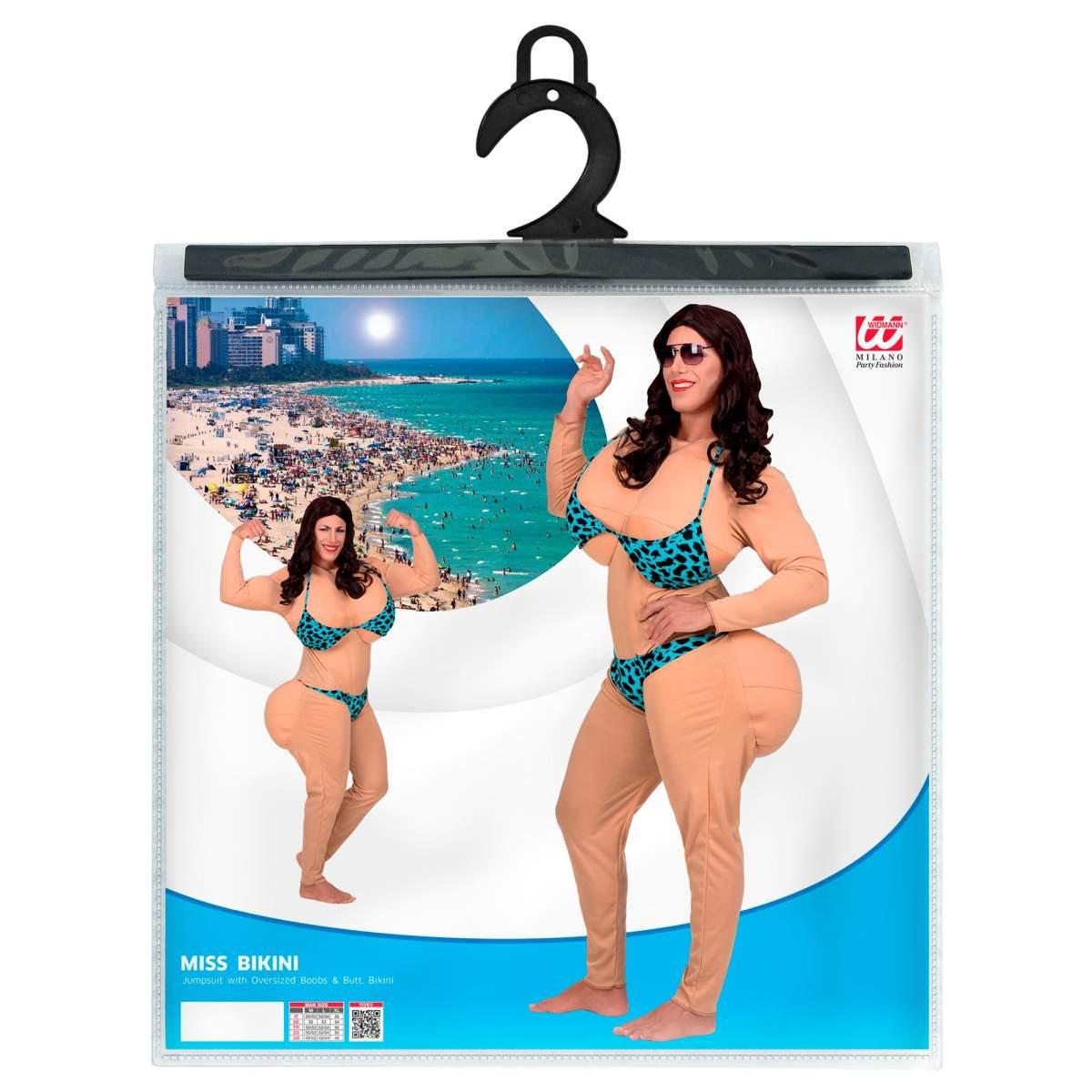 Costume miss bikini grassona