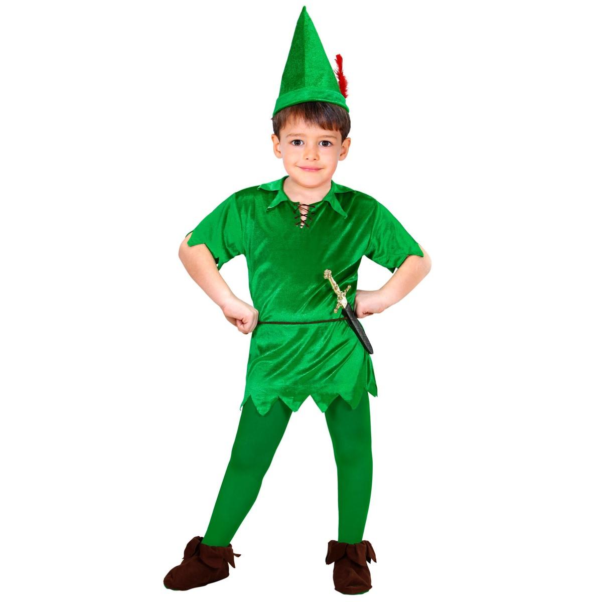 Costume peter pan verde