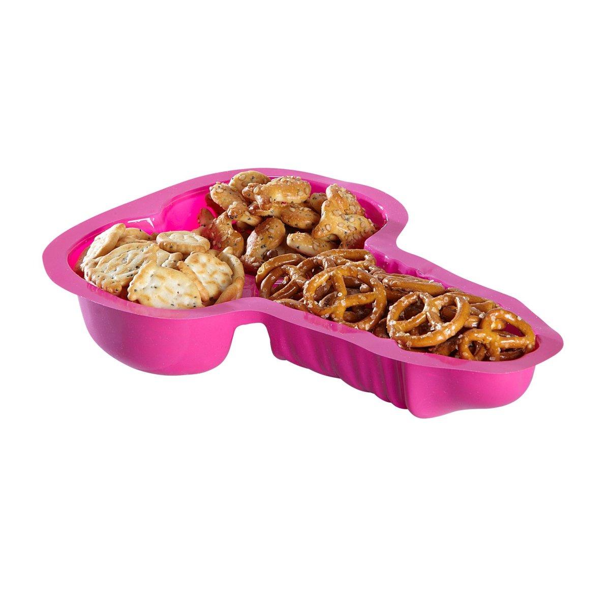 Piatti pvc pene rosa 2 pz