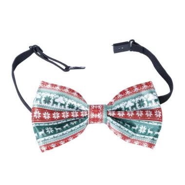 Papillon tessuto natalizio fantasia natalizie