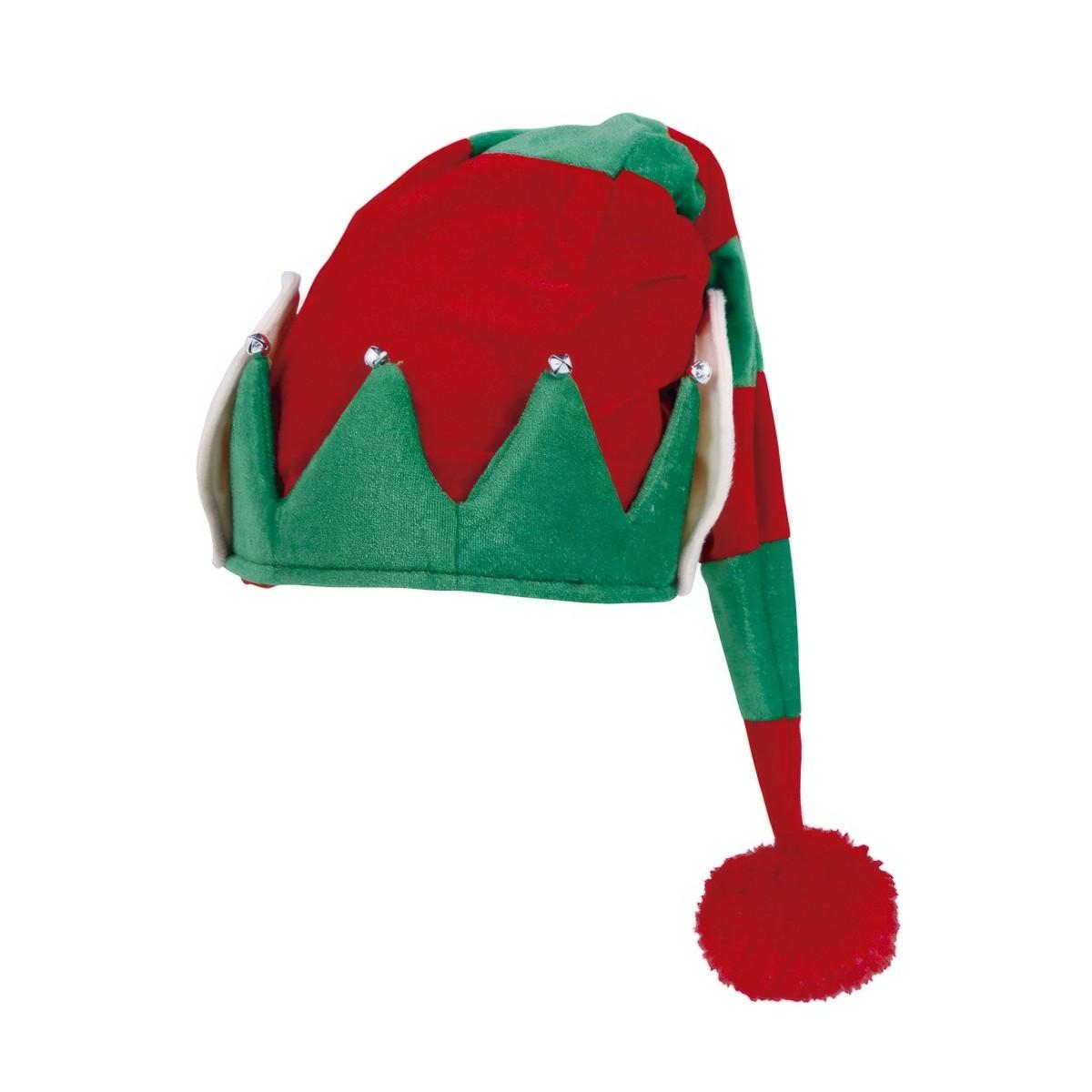 Cappello elfo righe orecchie