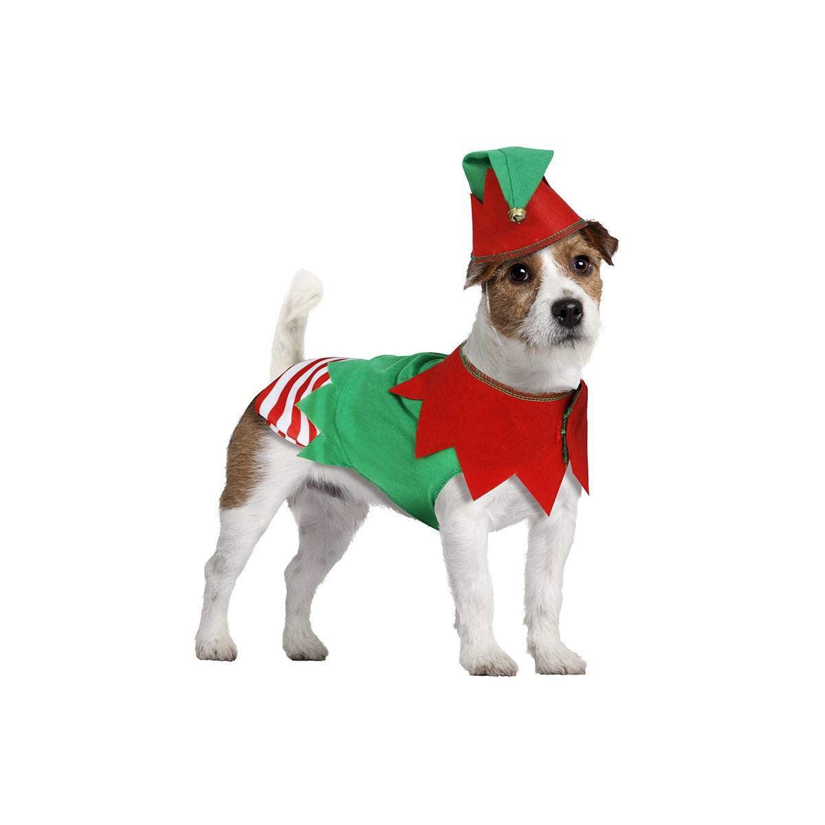 Costume natale elfo per cani