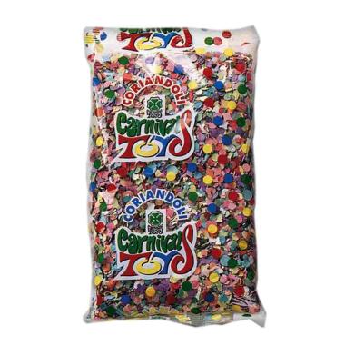Coriandoli certificati maxi multicolor busta gr