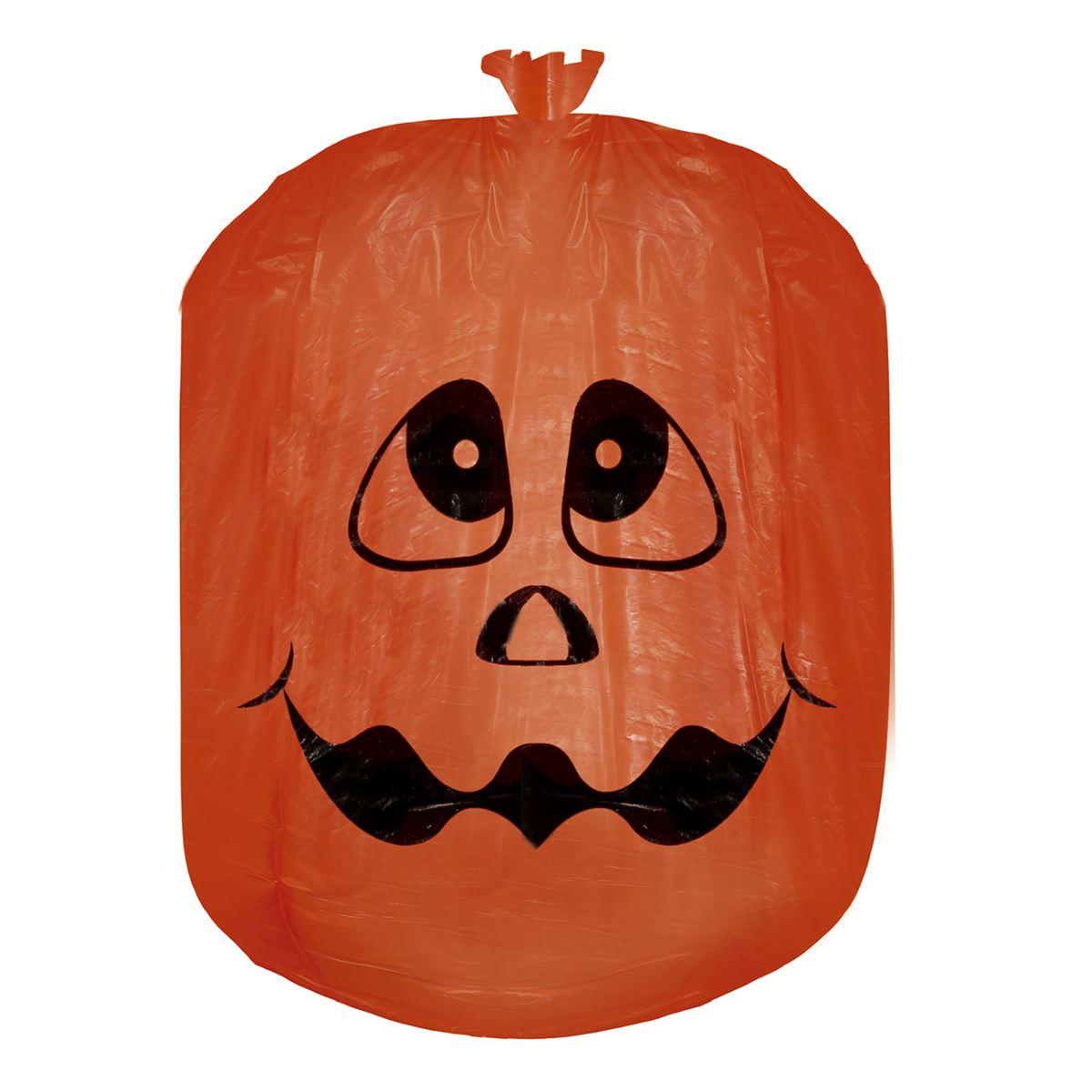 Sacchi halloween arancioni zucche assortiti Set 3 pz
