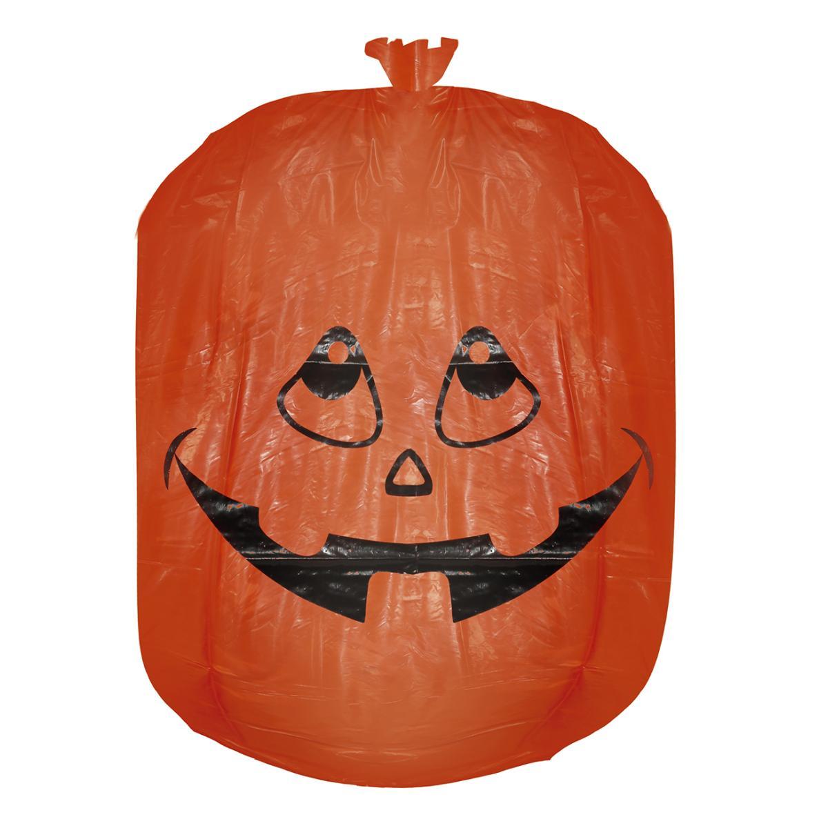 Sacchi halloween arancioni zucche assortiti Set 3 pz