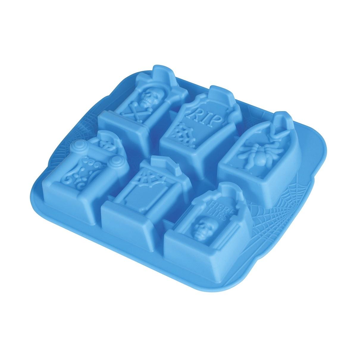 Stampo silicone halloween biscotti bare 6 pz