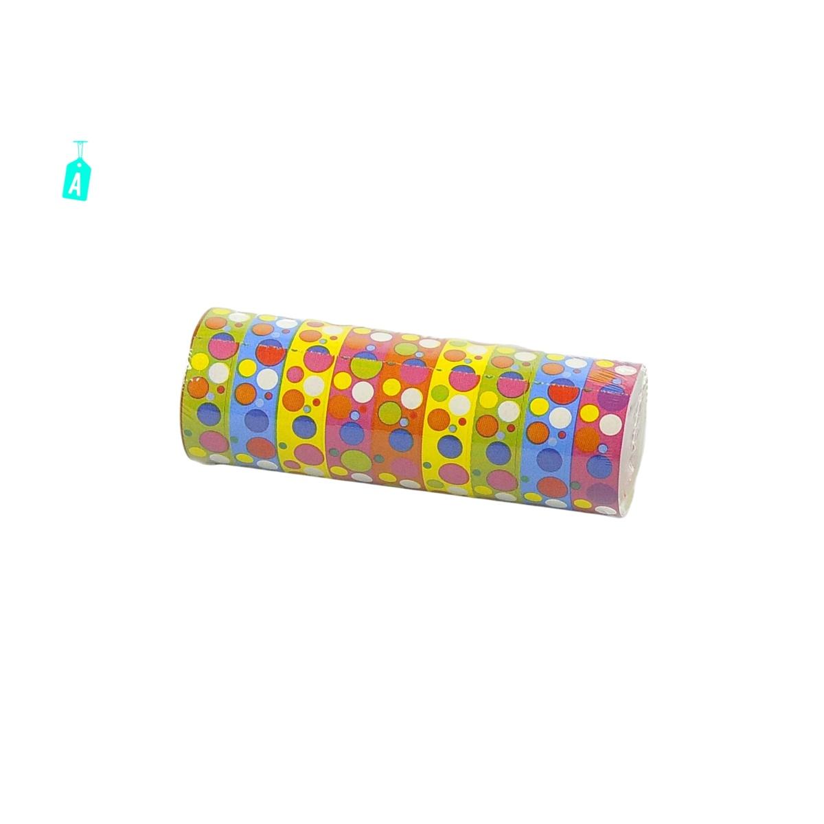 Stelle filanti multicolor 10 mt