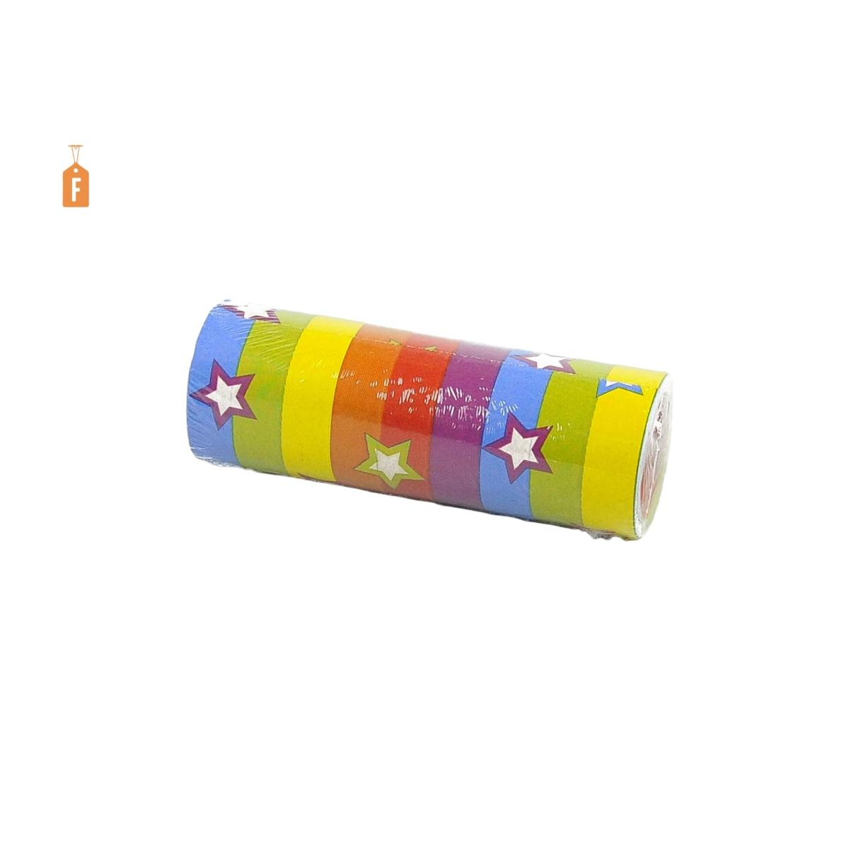 Stelle filanti multicolor 10 mt