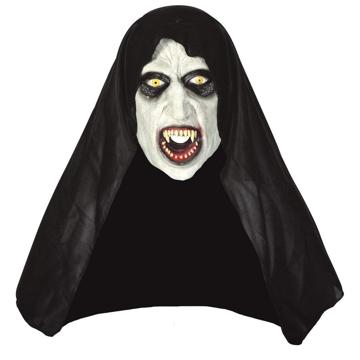 Maschera viso horror lattice suora cappuccio