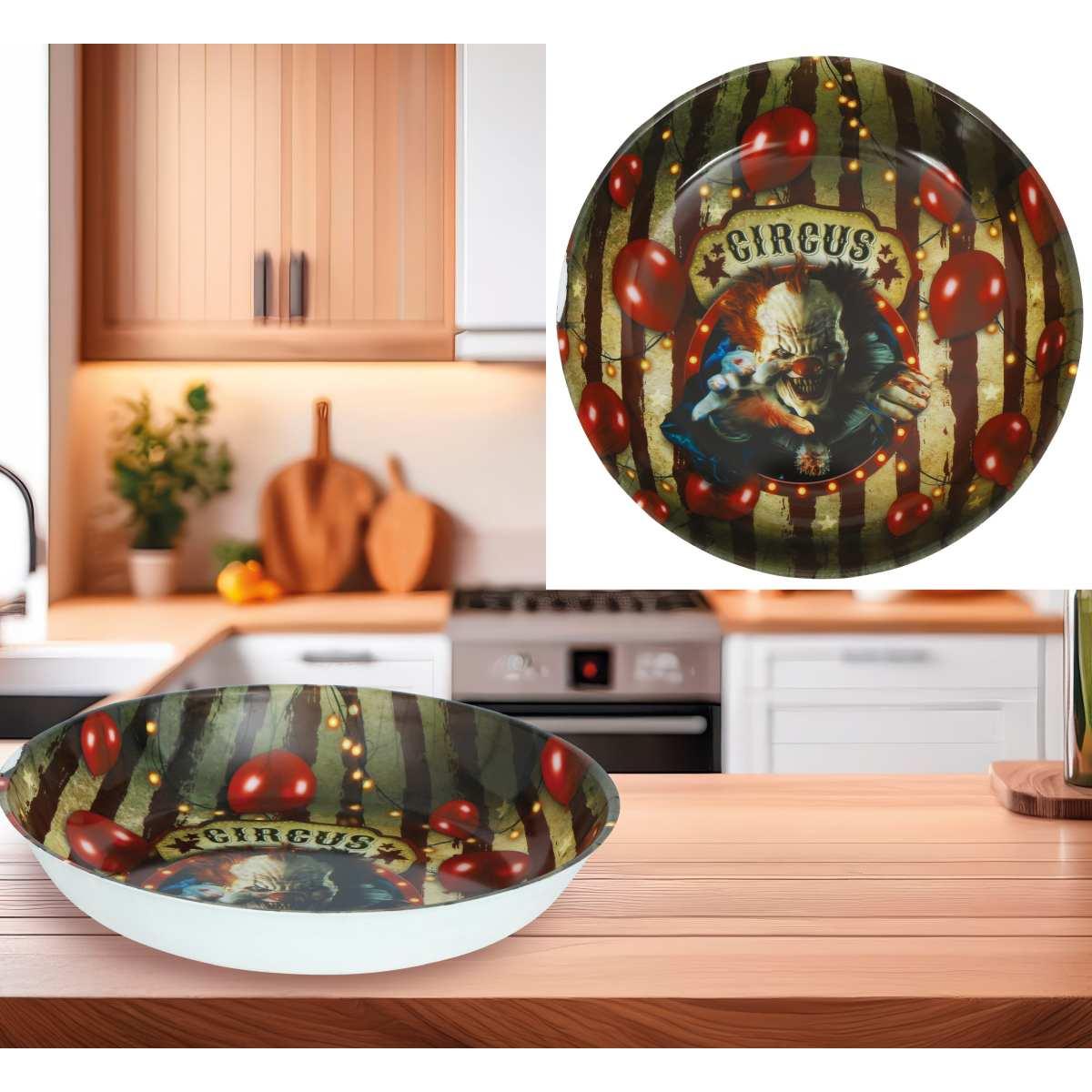 Ciotola halloween pvc circus