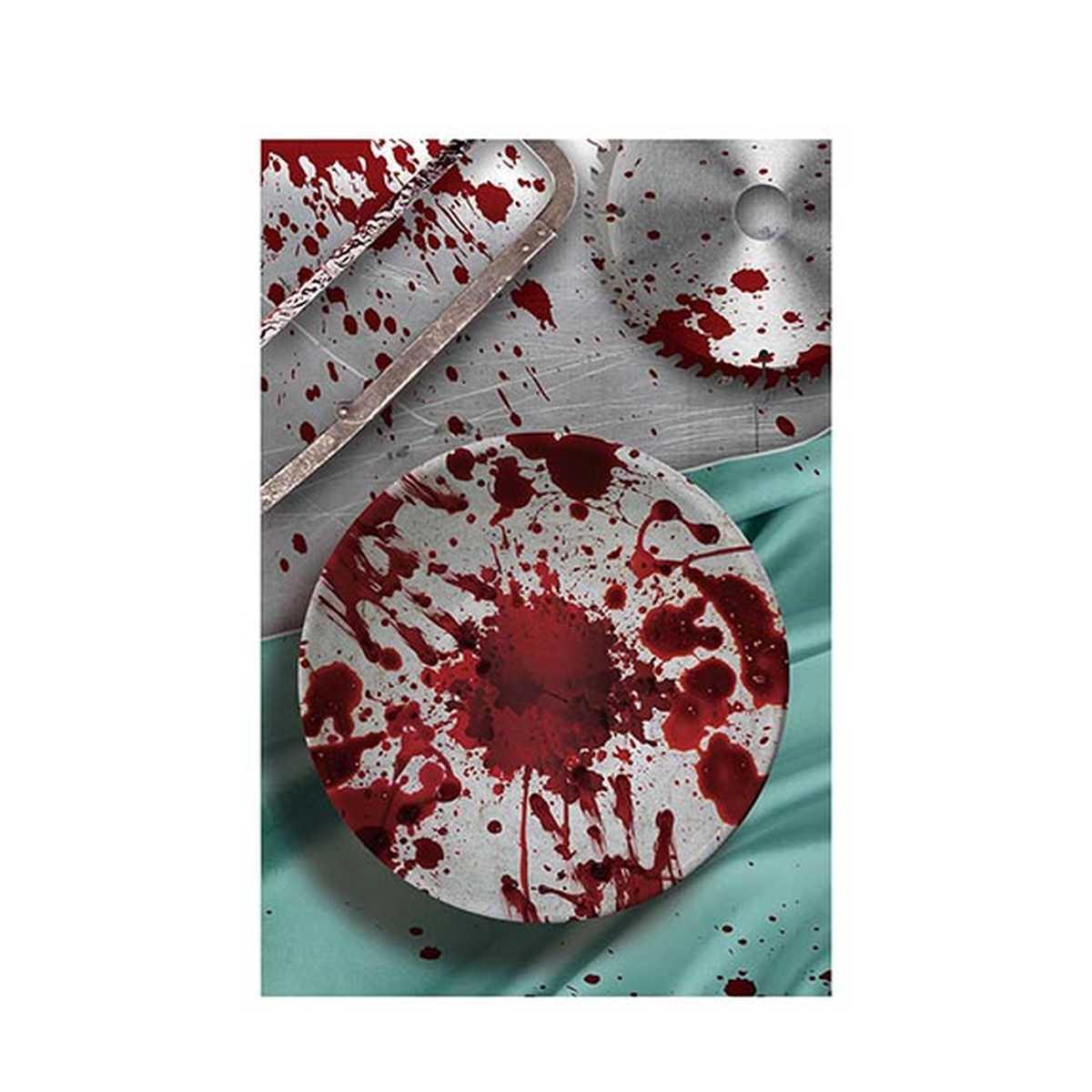 Ciotola halloween pvc impronte insanguinate