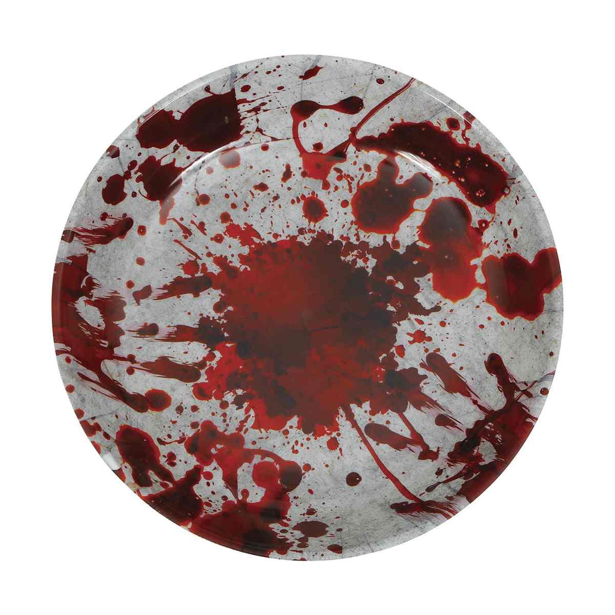 Ciotola halloween pvc impronte insanguinate