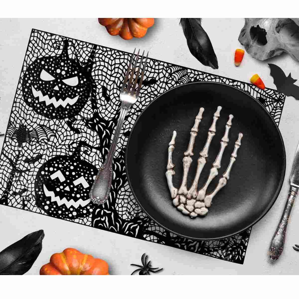 Tovaglietta sottopiatto pvc halloween assortita 2 modelli